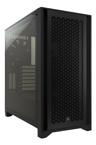 Gabinete Corsair 4000d Mid Tower Atx Eatx Usb 3.0 Negro