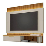 Panel Rack Tv 65 Paris Blanco Invierno Canela