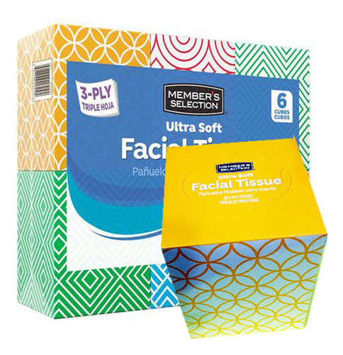 Toallitas Faciales Members Ultra Suaves Pack