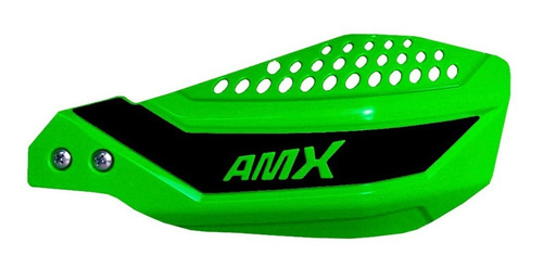 Protetor De Mão Stone Amx Para Moto Kx 250 Verde Preto