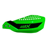 Protetor De Mão Stone Amx Para Moto Kx 250 Verde Preto