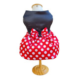 Roupinhas Pet Vestido Fantasia Minnie Para Cachorros E Gatos