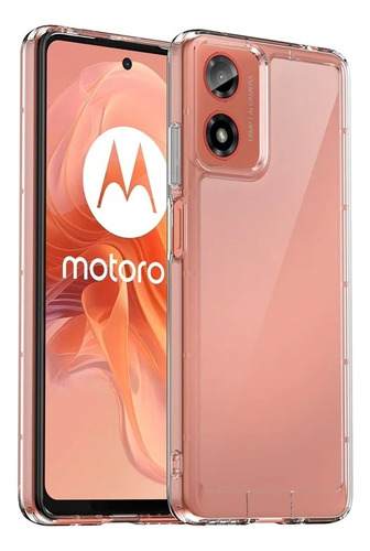 Funda Moto G04 | G24 Protector Transparente Rudo + Mica