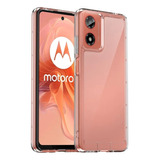 Funda Moto G04 | G24 Protector Transparente Rudo + Mica