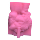 Maceta De Silicona Modelo Chica Estatua Busto Figuritas 3d