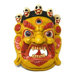  Hand Craving Nepalese Lord Mahakala Tibetan Buddhism W...