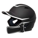Champro Hx Legend Plus Batting Helmet Black, White Medium