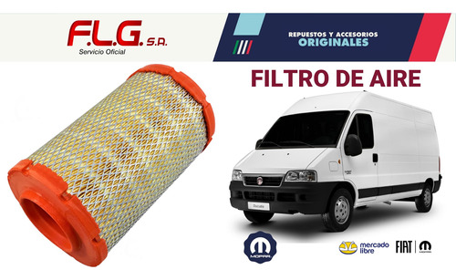 Filtro De Aire Ducato 2.8 / 2.3 Jtd Original Fiat 1310636080 Foto 4