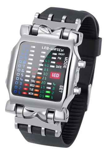 Reloj Binario Pantalla Led Moda