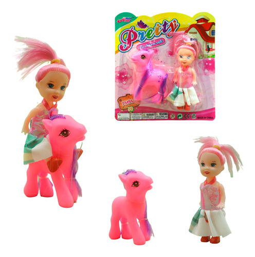 Caballo Pony Unicornio Juguete Niñas Oferta Dia Del Niño 