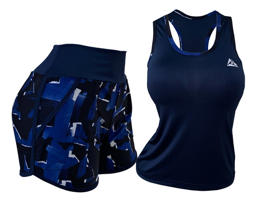 Conjunto Short Y Blusa Deportivo Dama Original Ripple