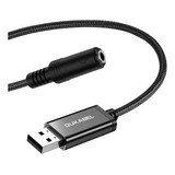 Dukabel Adaptador De Audio Usb A Conector De 0.138 in, Cable