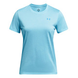 Polera Ua Tech Twist Mujer Azul Under Armour