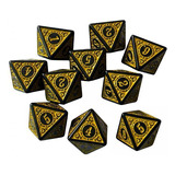 6 X 10 Piezas Dados De 8 Lados D8 Dados Juego De Cartas