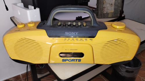 Radio Gravador Sony Sports Cfd Sucata Só Pra Peças #av