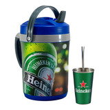 Set Terere Termo Vaso Bombilla, Cerveza Heineken