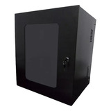 Rack 19'' 12u X 470mm Preto C/ Porta Max Eletron Parede 