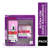 Pack X2 Revitalif Con Ácido Hialurónico Serum + Crema Día