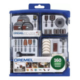 Kit Set Accesorios Para Minitorno 160 Piezas Dr710 Dremel