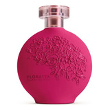 Kit Presente Perfume Floratta Flores Secretas Loção Hidratante Corporal E Bolsa Rosa Promoção Oboticário (3 Itens)