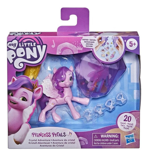 Muñeca My Little Pony Princesa Petals Aventura De Cristal