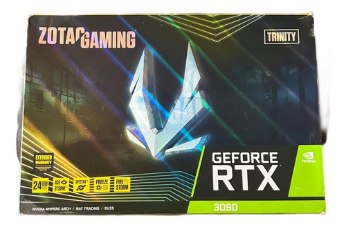 Placa De Video Rtx 3090 24 Gb Zotac Gaming Trinity