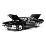 Juguetes Jada Toys Supernatural 1:24 1967 Chevy Impala Die-c