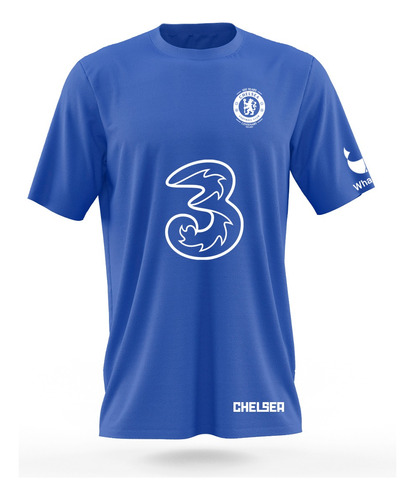 Polera Azul Rey Dryfit Futbol Club Chelsea 2023