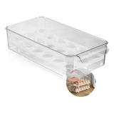 Caja Organizadora De 18 Huevos Para El Refrigerador 30x16cm