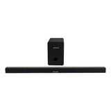 Barra De Sonido Aiwa Awsbh1w-w Bluetooth Woofer Inalámbrico 2.1ch 100w Color Negro