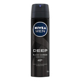 Antitraspirante Nivea Men Deep Black Ca - mL a $153