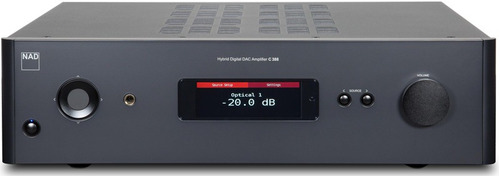 Nad C388 - Amplificador Hibrido Digital Dac - Audioteka