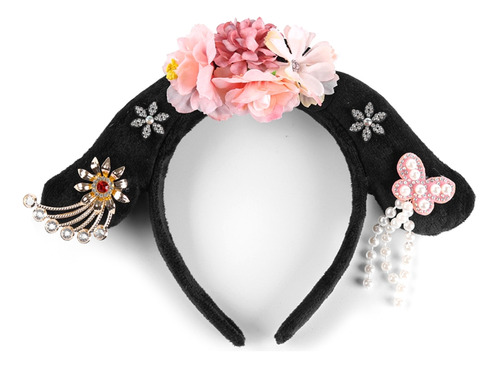 Diadema China, Aro Para El Pelo, Estilo Chino, Diadema Hanfu