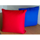 2 Almohadas - Almohadones 45x45 Cm C/u Con Fundas -mirá !!