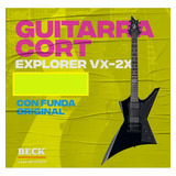 Guitarra Cort Explorer Vx-2x Emg Hz/funda Original