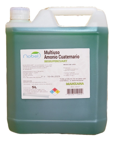Multiuso / Amonio Cuaternario / 5 Litros