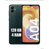Smartphone Samsung Galaxy A04 Black 128gb 4gb Ram 50mp Cam