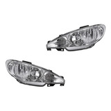 Par De Faros Depo Peugeot 206 2001 2002 2003 2004 2005 2006