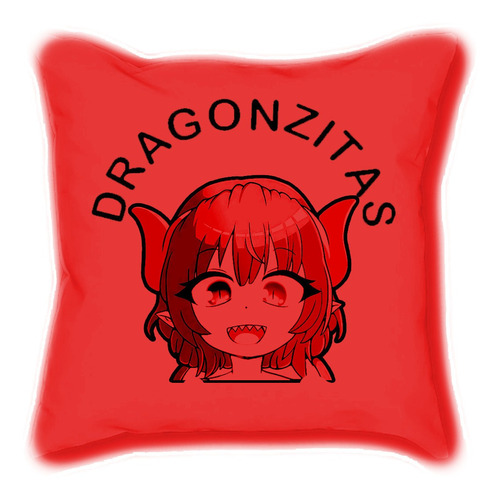 Cojin Dragonzitas Kobayashi 35x 35 Cm Personalizables Anime