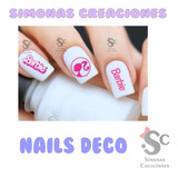 Stickers Para Uñas  Barbie . Deco Nails