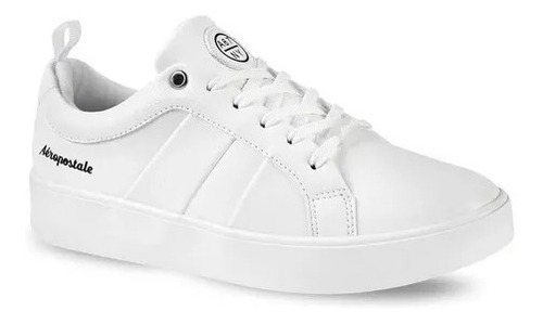 Tenis Aeropostale Original Mujer Dama Liso Corsu Blancos 882