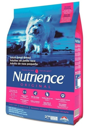 Alimento Nutrience Original Perro Adulto Small 2,5kg.