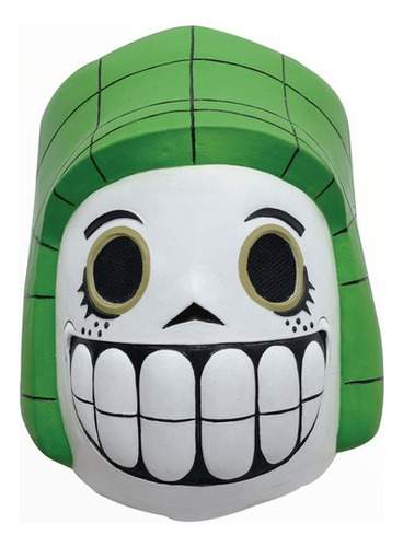 Máscara Calavera Chavo Del 8 Chespirito Halloween Fiesta Color Blanco