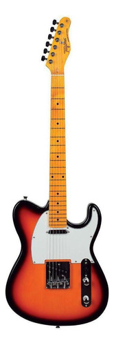 Guitarra Tagima Tw-55 Telecaster Sunburst, Nuevo Material Para Diapasón, Guía Manual, Guía Para La Mano Derecha