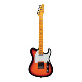 Guitarra Tagima Tw-55 Telecaster Sunburst Nova Material Do Diapasão Bordo Orientação Da Mão Destro