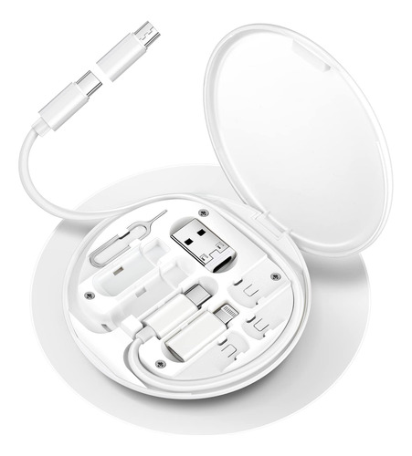 Hesiming Juego De Adaptador De Cable De Carga Mltiple, Usb C