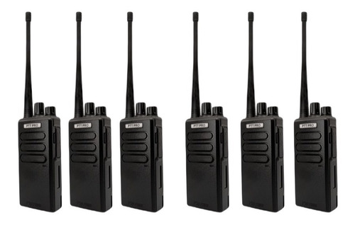 6 Radios Uhf 16 Canales Compatibles Con Motorola Y Kenwood