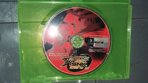 Capcom Vs Snk Para Sega Dreamcast Original Japones 