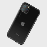 Capa De Celular Compatível Com iPhone 11 Transparente Preto