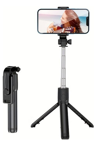 Selfie Stick, Trípode Con Control Remoto, 360°rotación